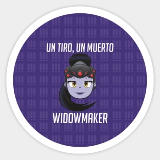 Widowmaker chibi OW (Spanish) Sticker